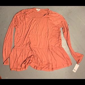 BP peplum top size XL new with tags